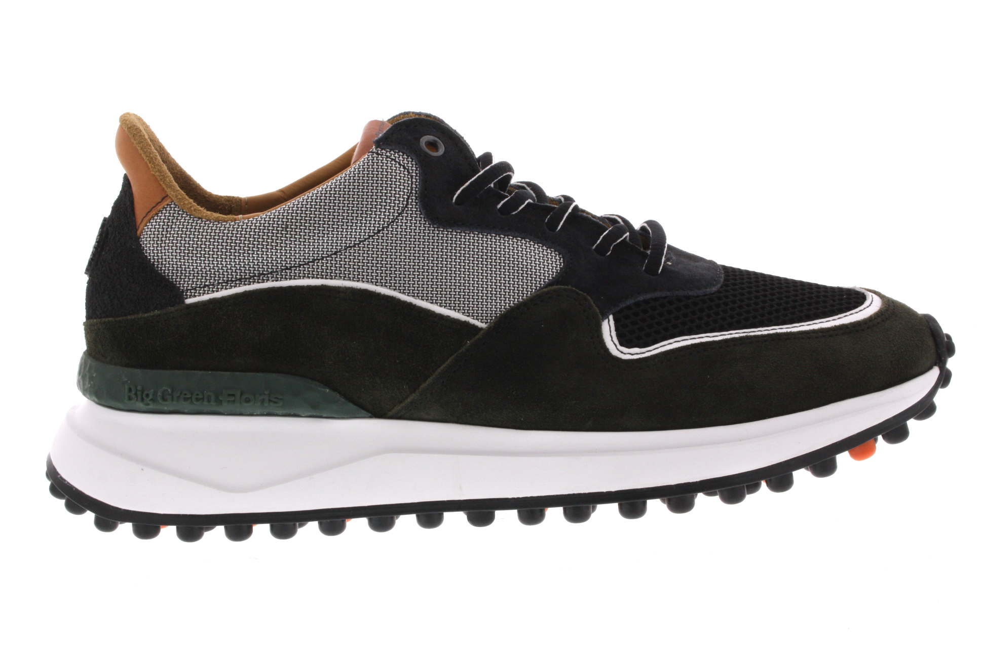 Floris van Bommel 16273/00 green egg sneaker donkergroen | Borremans  Schoenmode