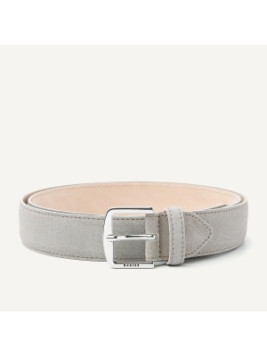 Nubikk Nubikk james belt (m) grey suede Nubikk Nubikk james belt (m) grey suede