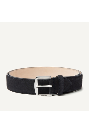 Nubikk Nubikk james belt (m) blue suede 