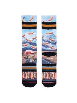 Xpooos Xpooos sock 60239 hot dog Xpooos Xpooos sock 60239 hot dog