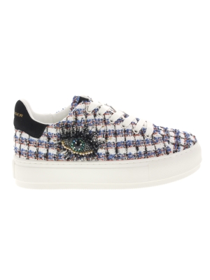 Kurt Geiger Kurt Geiger laney eye white multi Kurt Geiger Kurt Geiger laney eye white multi