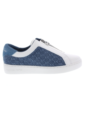 Michael Kors Michael Kors keaton zip slip on denim Michael Kors Michael Kors keaton zip slip on denim