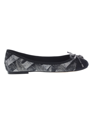 Kurt Geiger Kurt Geiger eagle ballerina black denim Kurt Geiger Kurt Geiger eagle ballerina black denim