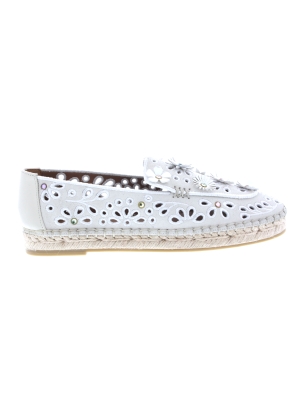 Kurt Geiger Kurt Geiger flower espadrille loafer bone Kurt Geiger Kurt Geiger flower espadrille loafer bone