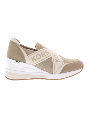 Michael Kors Michael Kors geena slip on trainer camel Michael Kors Michael Kors geena slip on trainer camel