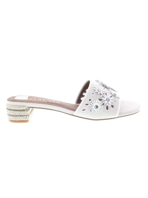 Kurt Geiger Kurt Geiger flower low sandal bone Kurt Geiger Kurt Geiger flower low sandal bone