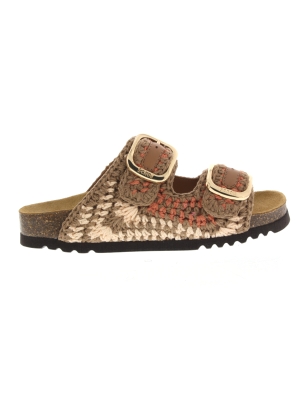 Scholl Scholl noelle crochet lt brown Scholl Scholl noelle crochet lt brown