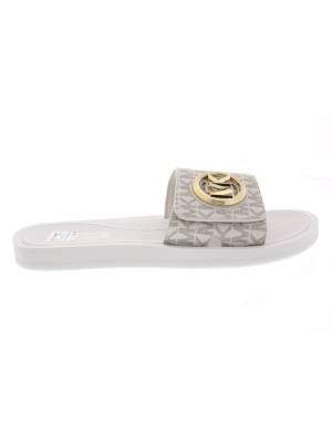 Michael Kors Michael Kors mk charm slide vanilla Michael Kors Michael Kors mk charm slide vanilla