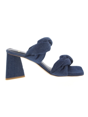 Nubikk Nubikk triangle twist dk blue denim Nubikk Nubikk triangle twist dk blue denim