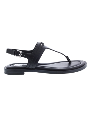 Michael Kors Michael Kors mandy thong sandal black Michael Kors Michael Kors mandy thong sandal black