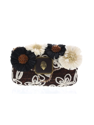 Kurt Geiger Kurt Geiger mini pimlico bag flower darkbr