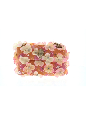 Kurt Geiger Kurt Geiger mini kensington flowers peach