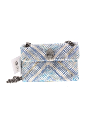 Kurt Geiger Kurt Geiger fabric mini kensington blue Kurt Geiger Kurt Geiger fabric mini kensington blue