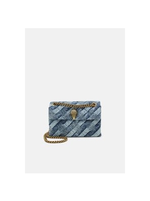 Kurt Geiger Kurt Geiger mini kensington bag denim Kurt Geiger Kurt Geiger mini kensington bag denim