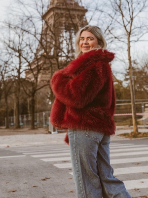 Pinnedbyk Pinnedbyk fake fur  jack Pinnedbyk Pinnedbyk fake fur  jack