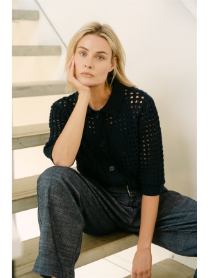 Aimee Aimee gina cardigan marine